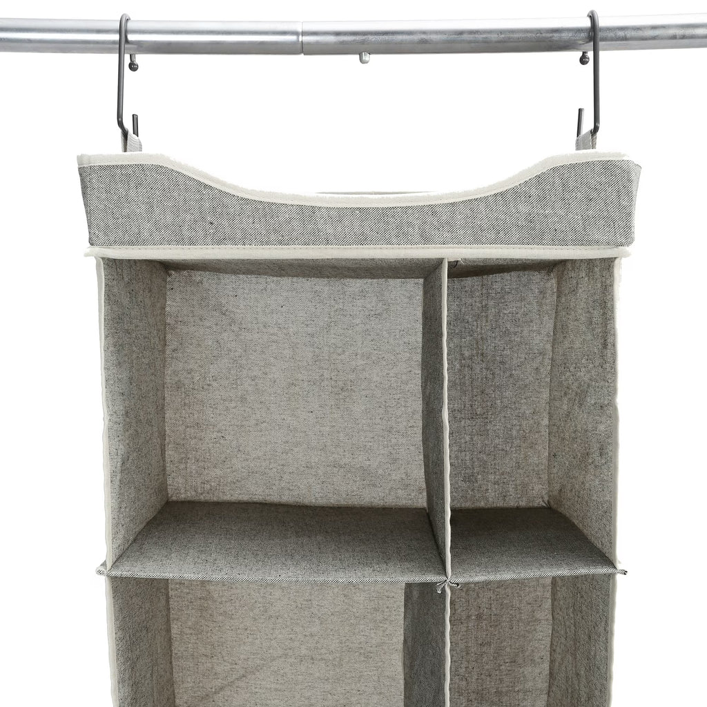 Better Homes & Gardens 5-Tier Hanging Closet Organizer – 10 Compartment Storage