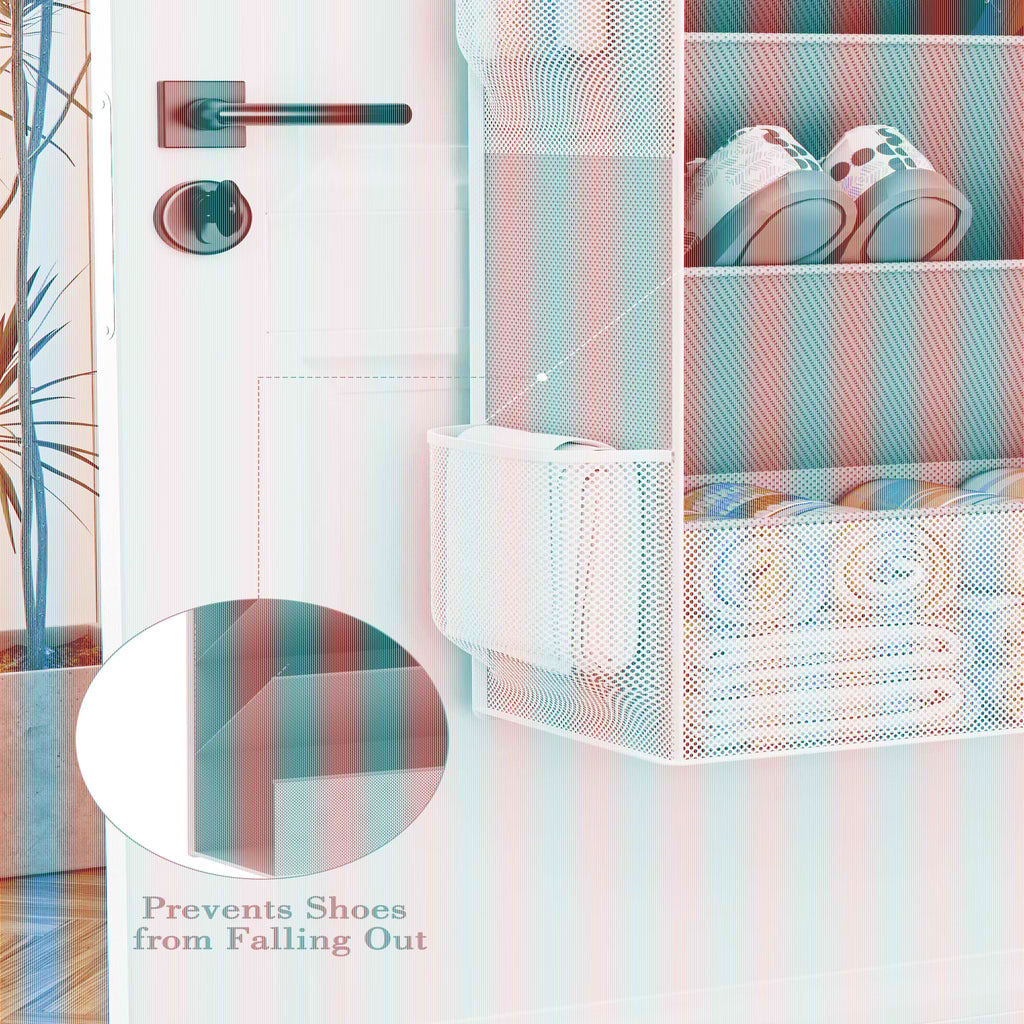 Criusia Over the Door Shoe Organizer – Hanging Storage with Deep Pockets