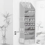 Criusia Over the Door Shoe Organizer – Hanging Storage with Deep Pockets